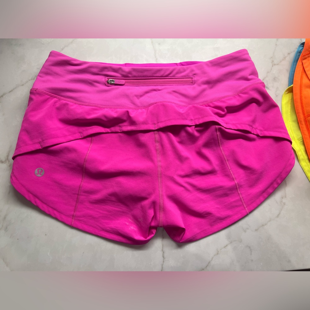 POW PINK LULULEMON SPEED UP LR 2.5”
